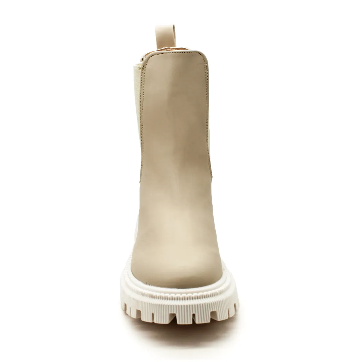 Botas casuales Exterior Piel sintética Color Beige  Para Mujer De RBCOLLECTION